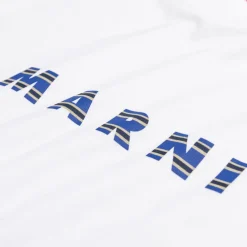 Marni Printed Stripes Logo T-Shirt