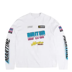 Martine Rose Funnel Neck Longsleeve T-Shirt