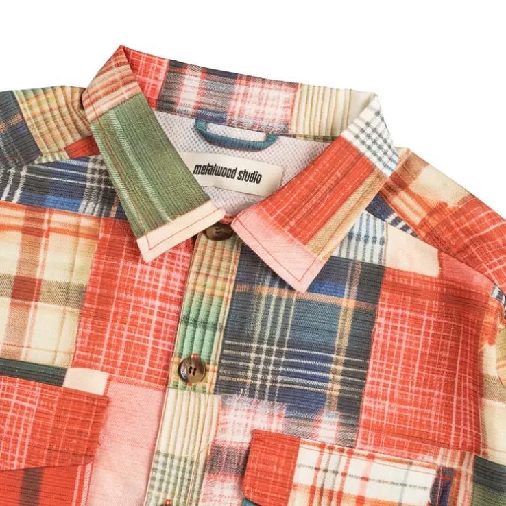Metalwood Madras Patch Explorer Shirt