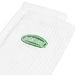 Metalwood Oval Logo Crew Sock