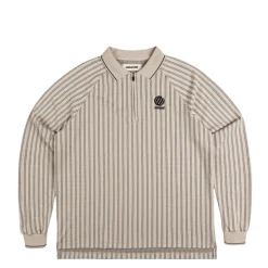 Metalwood Ribbed LS Polo