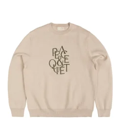 Museum of Peace & Quiet Serif Jacquard Sweater
