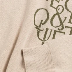 Museum of Peace & Quiet Serif Jacquard Sweater