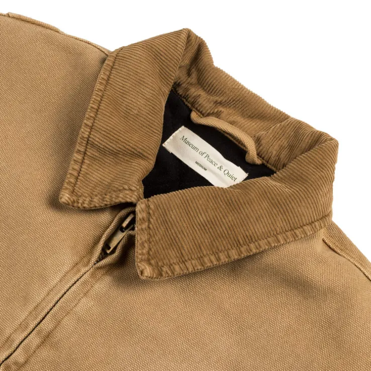 Museum of Peace & Quiet Wordmark Canvas Work Jacket