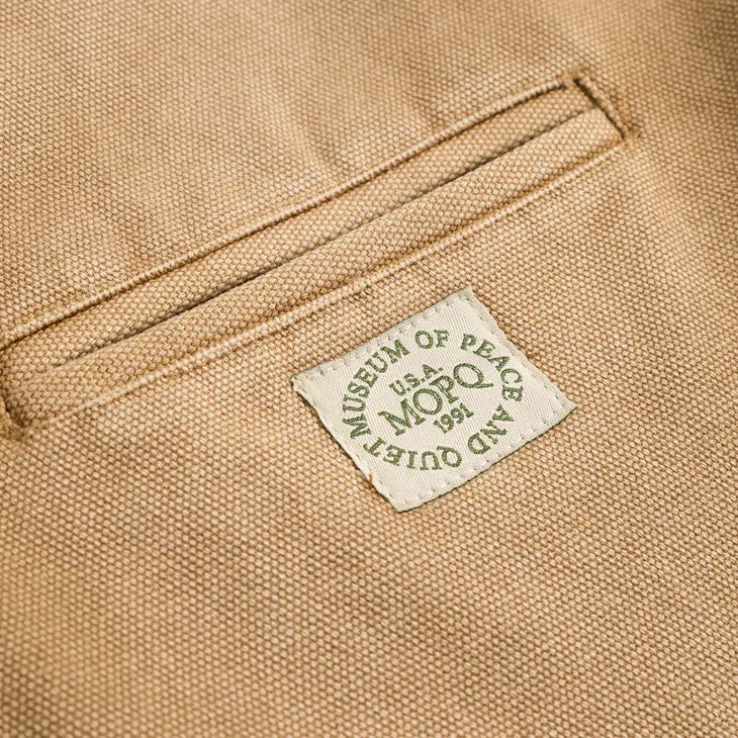 Museum of Peace & Quiet Wordmark Canvas Work Jacket