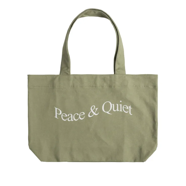 Museum of Peace & Quiet Wordmark Tote Bag