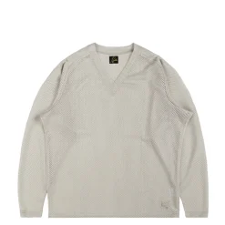 Needles L/S V-Neck Tee - Raschel Lace