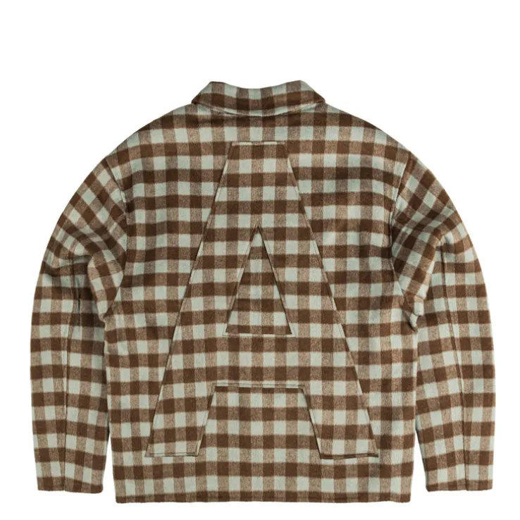 New Amsterdam Surf Association Wool Check Overshirt
