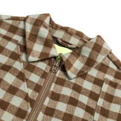 New Amsterdam Surf Association Wool Check Overshirt