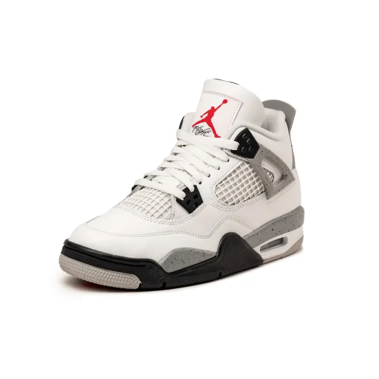 Nike Air Jordan 4 Retro *White Cement* *GS*