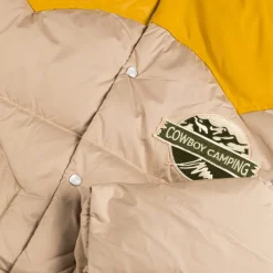 PAL Sporting Goods Cowboy Camping Down Leather Yoke Sherling Coat