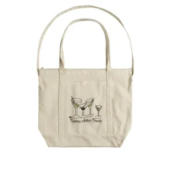 Palmes Martini Zip Tote Bag