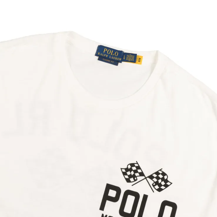 Polo Ralph Lauren Classic Fit Slub Jersey Graphic T-Shirt