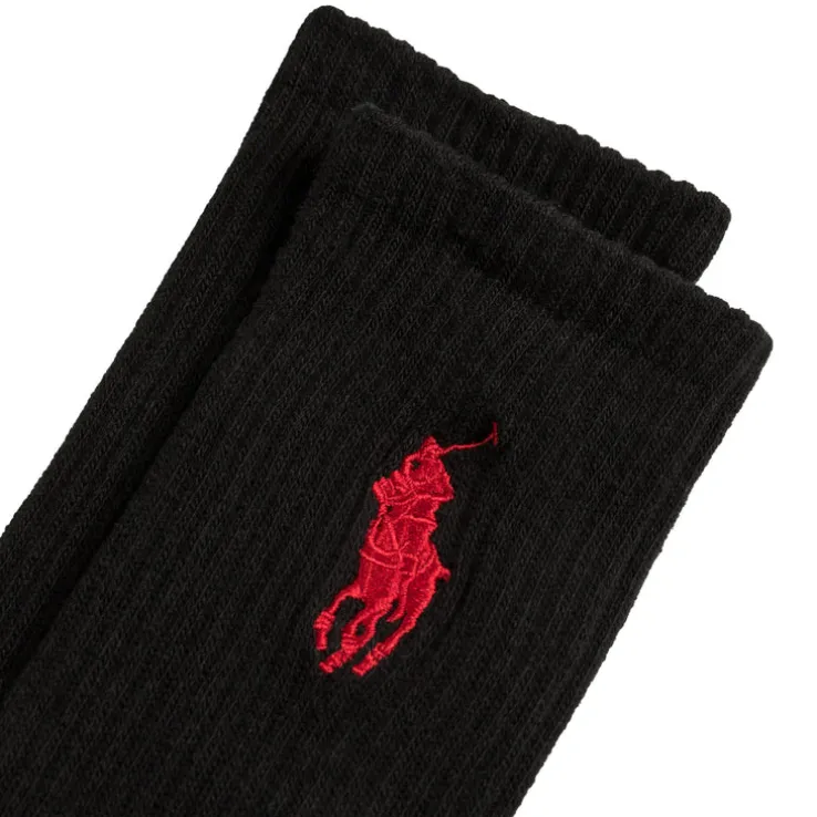 Polo Ralph Lauren Crew Socks Big Pony 3 Pack