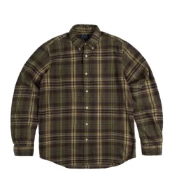 Polo Ralph Lauren Custom Fit Plaid Brushed Flannel Shirt