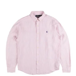 Polo Ralph Lauren Custom Fit Striped Linen Shirt
