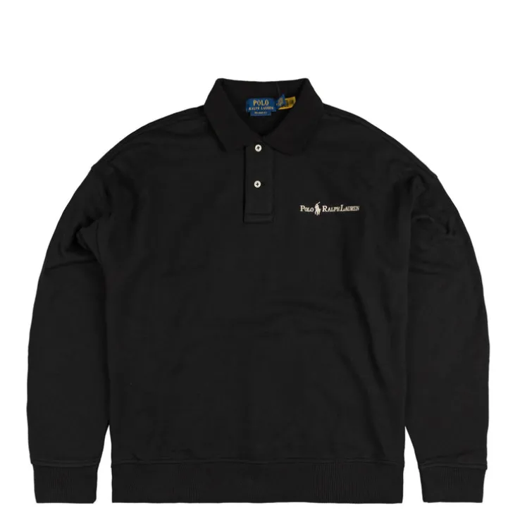 Polo Ralph Lauren Relaxed Fit Logo Collared Sweatshirt