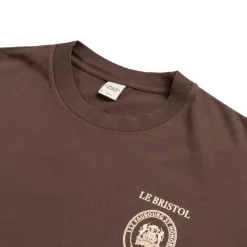 Sporty & Rich Crest Seal 100th T Shirt