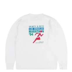 Sporty & Rich LA Marathon Longsleeve Tee