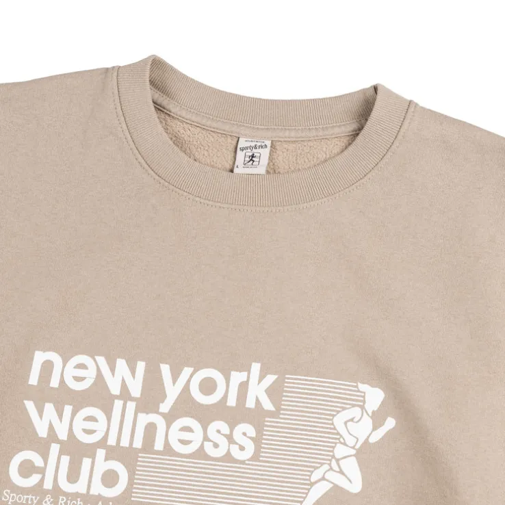 Sporty & Rich USA Wellness Club Crewneck