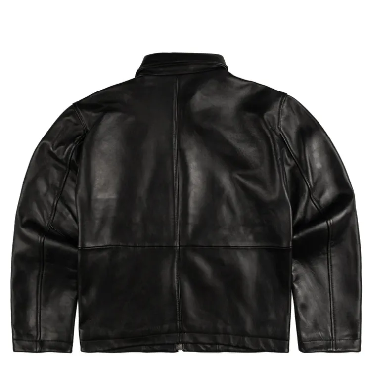 Sunflower Short Leather Jacket