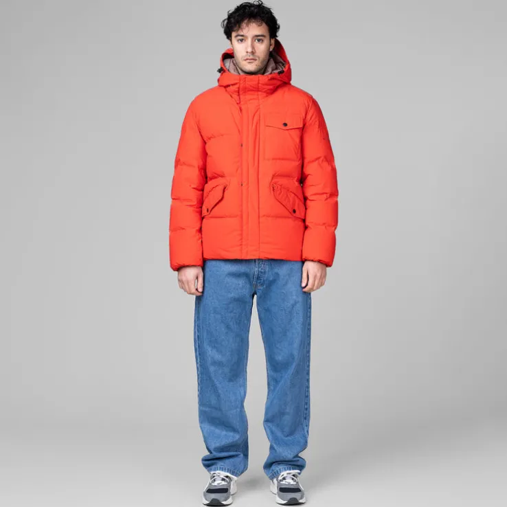 Woolrich Garment Dyed Puffer Jacket